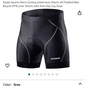 Men's Cycling Underwear Shorts 4D Padded